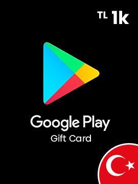 Google Play Gift Card 1000 TL Turkey Google Play CD Key