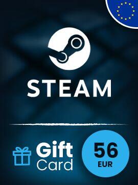 Steam Gift Card 56 EUR Europe Steam CD Key