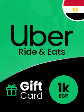 UBER Ride and Eats Voucher 1000 EGP Egypt Uber CD Key