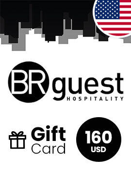 BR Guest Gift Card 160 USD United States BR Guest Hospitality CD Key