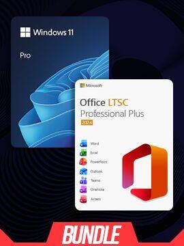 Windows 11 Pro + Office 2024 LTSC Pro Plus Microsoft CD Key