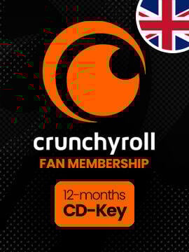 Crunchyroll Fan Subscription 12 Months United Kingdom Crunchyroll CD Key