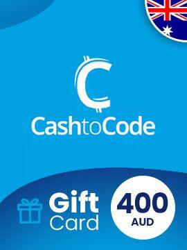 CashtoCode eVoucher 400 AUD Australia CashtoCode CD Key