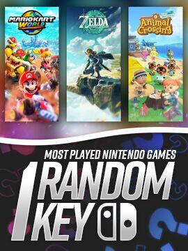 Aim To Get Most Played Nintendo Switch Games: Random 1 Nintendo Key