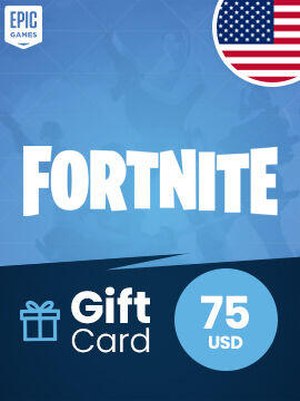 Fortnite Gift Card 75 USD United States Epic Games CD Key