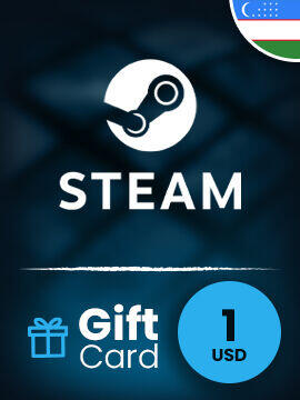 Steam Gift Card 1 USD Uzbekistan Steam CD Key