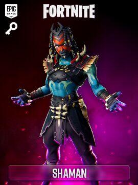 Fortnite - Shaman Skin Epic Games CD Key