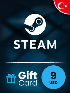 Steam Gift Card 9 USD Turkey Steam CD Key