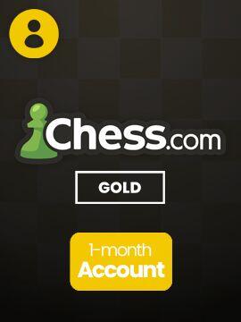 Chess.com Gold Subscription 1 Month Chess.com Account