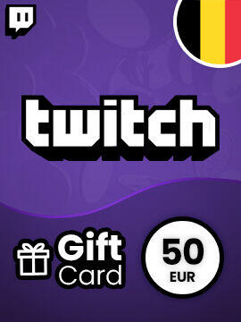Twitch Gift Card 50 EUR Belgium twitch CD Key