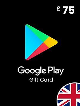 Google Play Gift Card 75 GBP United Kingdom Google Play CD Key