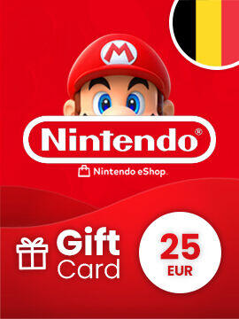 Nintendo eShop Card 25 EUR Belgium Nintendo CD Key