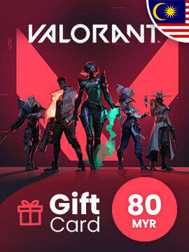 Valorant Gift Card 80 MYR Malaysia Riot CD Key