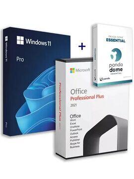 Windows 11 Pro + Office 2021 PP + Panda Dome Essential CD Key