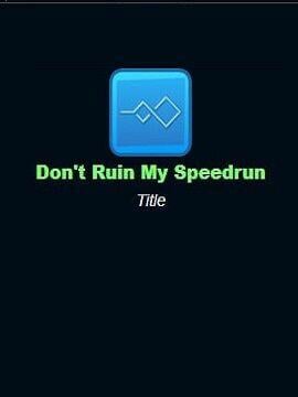 Brawlhalla - Don't Ruin My Speedrun Title Brawlhalla CD Key