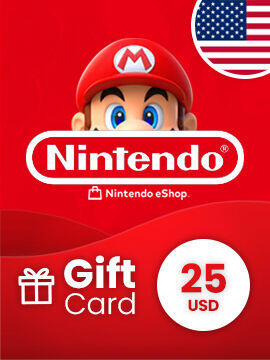 Nintendo eShop Card 25 USD United States Nintendo CD Key