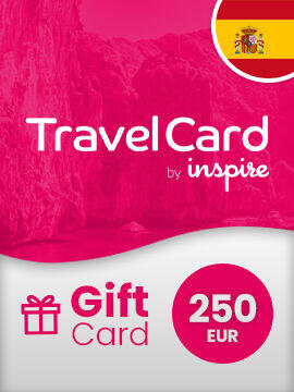 Inspire TravelCard Gift Card 250 EUR Spain travelbyinspire CD Key