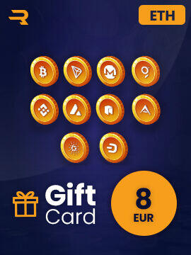 Rewarble Crypto Gift Card (ETH) 8 EUR by Rewarble CD Key