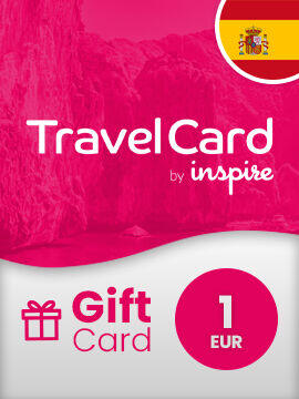 Inspire TravelCard Gift Card 1 EUR Spain travelbyinspire CD Key
