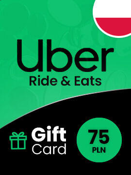 Uber Eats Gift Card 75 PLN Poland Uber CD Key