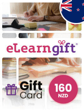 eLearnGift Gift Card 160 NZD New Zealand eLearnGift CD Key
