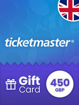 Ticketmaster Gift Card 450 GBP United Kingdom Ticketmaster CD Key