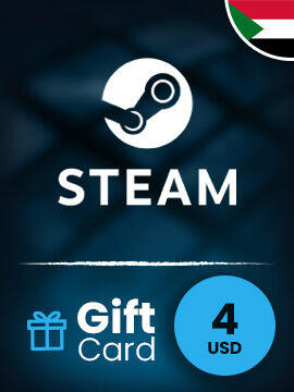 Steam Gift Card 4 USD Sudan Steam CD Key