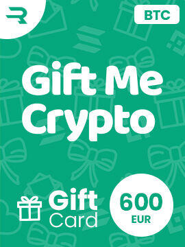 Gift Me Crypto Gift Card 600 EUR (BTC) CD Key