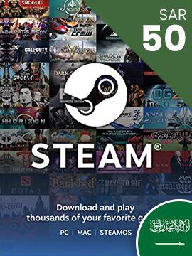 Steam Gift Card 50 SAR Steam CD Key