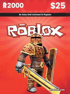 Roblox 25 USD - 2000 Robux