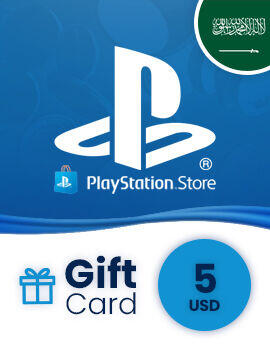 PlayStation Network Gift Card 5 USD Saudi Arabia PSN CD Key