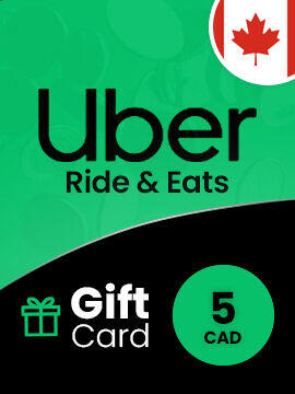 Uber Eats Gift Card 5 CAD Canada Uber CD Key