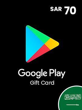 Google Play Gift Card 70 SAR Saudi Arabia Google Play CD Key