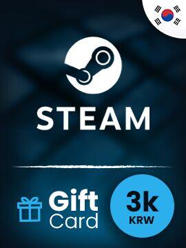 Steam Gift Card 3000 KRW South Korea Steam CD Key