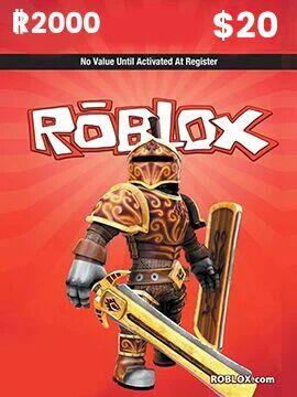 Roblox Card 20 USD - 2000 Robux CD Key