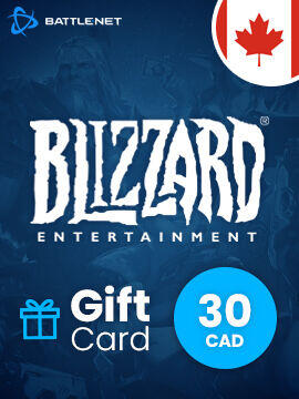 Blizzard Gift Card 30 CAD Canada Battle.net CD Key