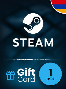 Steam Gift Card 1 USD Armenia Steam CD Key