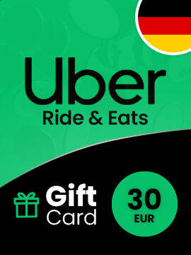 Uber Eats Gift Card 30 EUR Germany Uber CD Key
