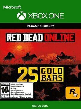 Red Dead Redemption 2 Online 25 Gold Bars United States XBOX Live CD Key