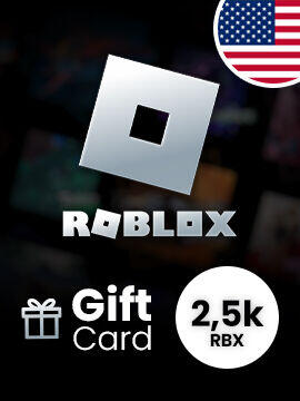 Roblox Card 2500 Robux United States Roblox CD Key