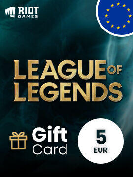 League of Legends Gift Card 5 EUR Europe Riot CD Key