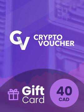 Crypto Voucher 40 CAD Crypto Voucher CD Key