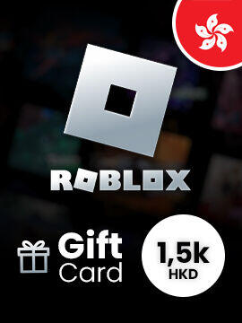 Roblox Card 1500 HKD Hong Kong Roblox CD Key