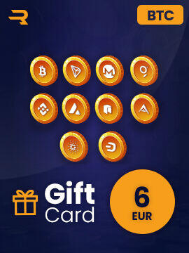 Rewarble Crypto Gift Card (BTC) 6 EUR by Rewarble CD Key