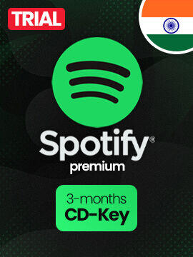Spotify Premium Trial 3 Months India (NEW ACCOUNTS ONLY) Spotify CD Key