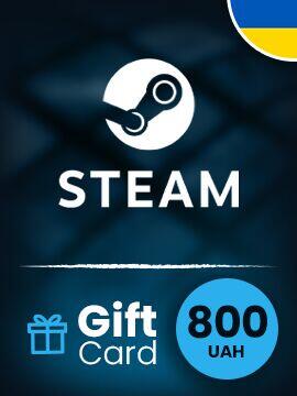 Steam Gift Card 800 UAH Ukraine Steam CD Key