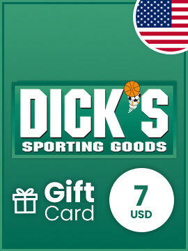 Dick's Sporting Goods Gift Card 7 USD United States Dick's Sporting Goods CD Key