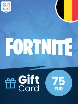 Fortnite Gift Card 75 EUR Belgium Epic Games CD Key