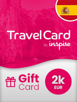 Inspire TravelCard Gift Card 2000 EUR Spain travelbyinspire CD Key