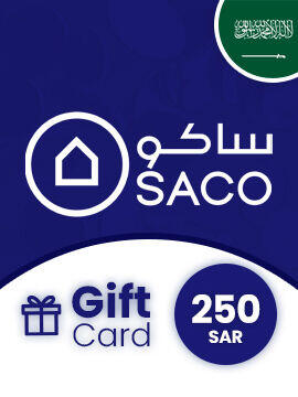 SACO Gift Card 250 SAR Saudi Arabia SACO CD Key